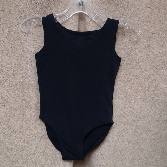 Capezio Lined Tank Leo w/Princess Seams - Picture 1 of 8